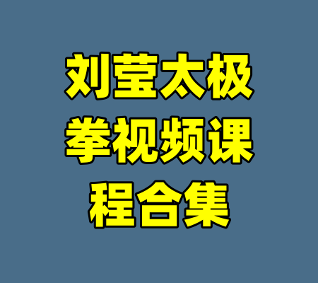 刘莹太极拳视频课程合集