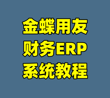 金蝶用友财务ERP系统教程-99资源站