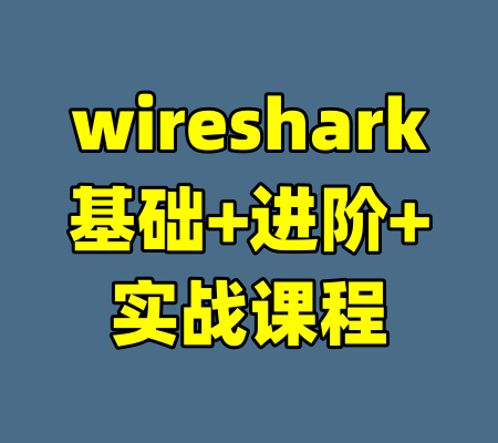 wireshark基础+进阶+实战课程